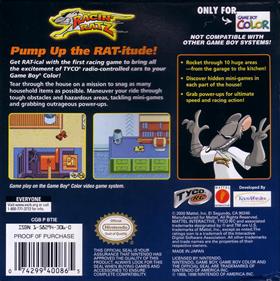 Racin' Ratz - Box - Back Image