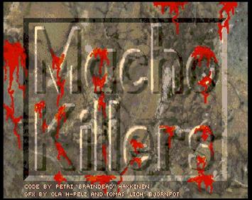 Macho Killers - Screenshot - Game Title Image