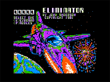 The Eliminator - Screenshot - Game Title Image