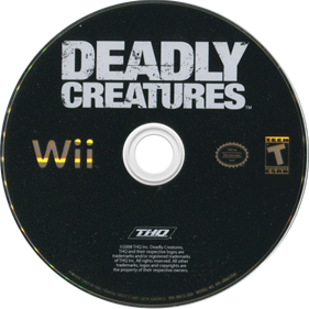 Deadly Creatures - Disc Image