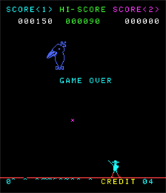 Yosaku To Donbei - Screenshot - Game Over Image