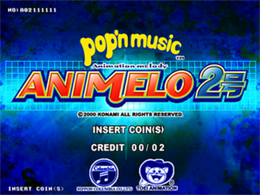 Pop'n Music Animelo 2 - Screenshot - Game Title Image