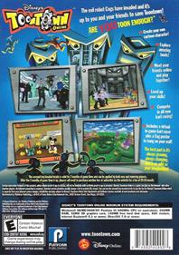 Toontown Online - Box - Back Image