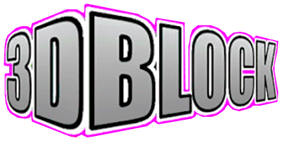 3D Block - Clear Logo Image
