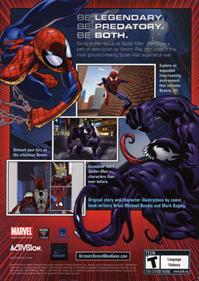 Ultimate Spider-Man - Box - Back Image