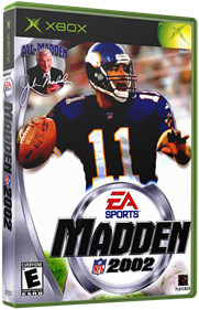 Madden NFL 2002 - Box - 3D Image