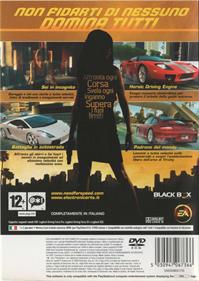 Need for Speed: Undercover - Box - Back Image