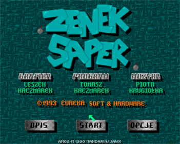 Zenek Saper - Screenshot - Game Title Image