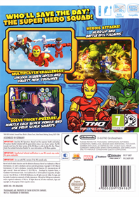 Marvel Super Hero Squad: The Infinity Gauntlet  - Box - Back Image