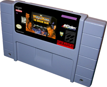 WWF WrestleMania: The Arcade Game - Cart - 3D Image