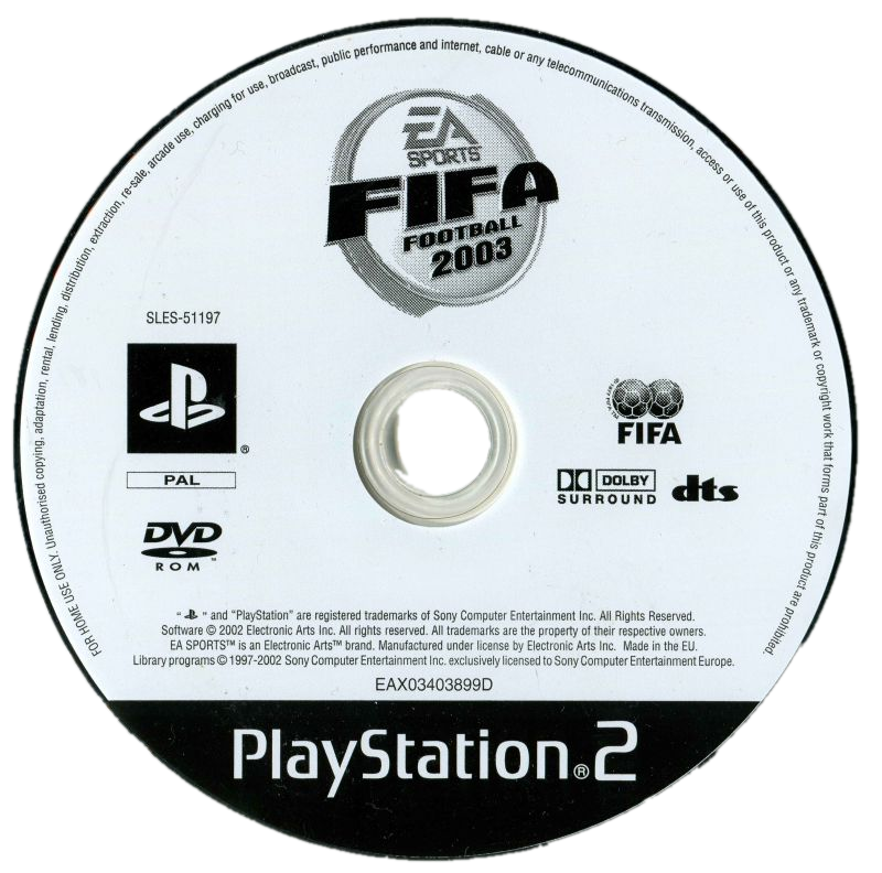 FIFA Soccer 2003 Details - LaunchBox Games Database