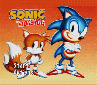 Sonic the Hedgehog - Screenshot - Game Title Image