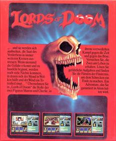 Lords of Doom - Box - Back Image