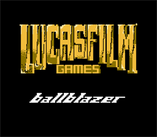 Ballblazer - Screenshot - Game Title Image