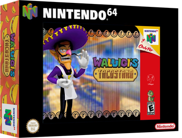 Waluigi's Taco Stand - Box - 3D Image