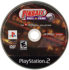 Pinball Hall of Fame: The Williams Collection - Disc Image