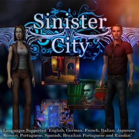 Sinister City - Advertisement Flyer - Front Image