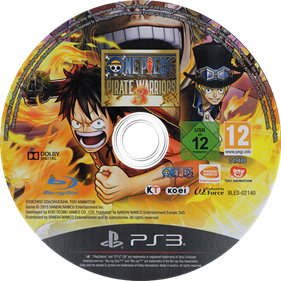 One Piece: Pirate Warriors 3 - Disc Image
