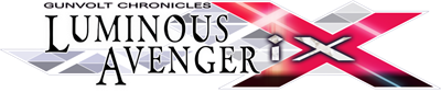 Gunvolt Chronicles: Luminous Avenger iX - Clear Logo Image