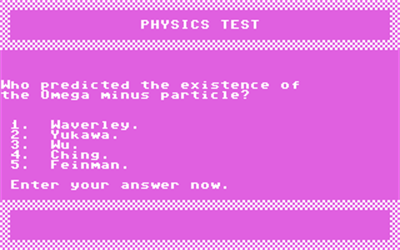 Physics 'O'/ 'A' Level - Screenshot - Gameplay Image
