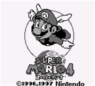 Super Mario 4 - Screenshot - Game Title Image