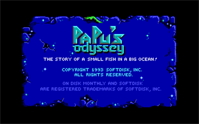 Papu's Odyssey - Screenshot - Game Title Image