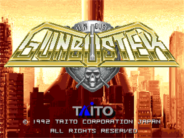 Operation Gunbuster - Screenshot - Game Title Image