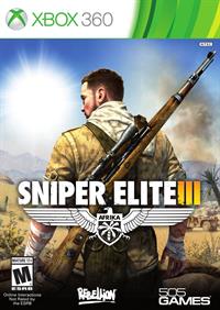 Sniper Elite III - Box - Front