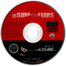Tom Clancy's The Sum of All Fears - Disc Image
