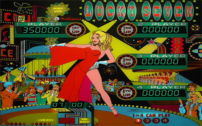 Lucky Seven - Arcade - Marquee Image