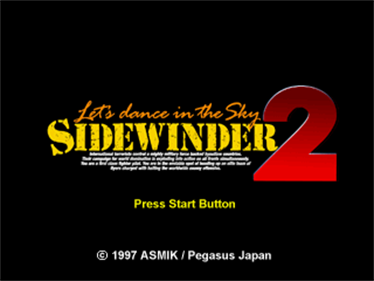 Sidewinder 2 - Screenshot - Game Title Image