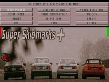 Ultimate Super Skidmarks - Screenshot - Game Title Image