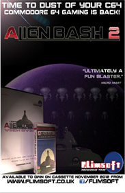 Alien Bash 2 - Advertisement Flyer - Front Image