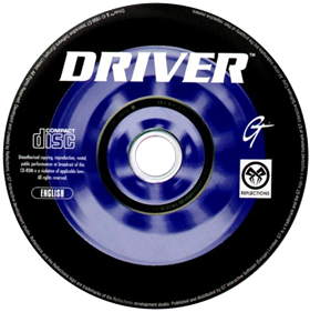 Driver: You are the Wheelman - Disc Image