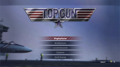 Top Gun - Screenshot - Game Title Image