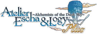 Atelier Escha & Logy: Alchemists of Dusk Sky - Clear Logo Image