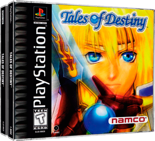 Tales of Destiny - Box - 3D Image