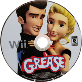 Grease: The Official Video Game - Disc Image