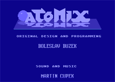Atomix Plus - Screenshot - Game Title Image