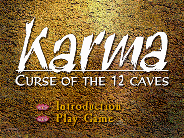 Karma: Curse of the 12 Caves - Screenshot - Game Title Image