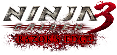 Ninja Gaiden 3: Razor's Edge - Clear Logo Image