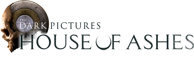 Dark pictures House of Ashes. The Dark pictures Anthology: House of Ashes лого. House of Ashes логотип. The Dark pictures House of Ashes логотип.