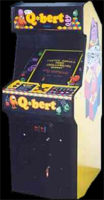 Faster, Harder, More Challenging Q*bert - Arcade - Cabinet Image
