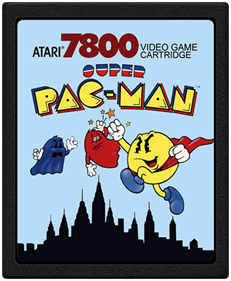Super Pac-Man - Cart - Front Image