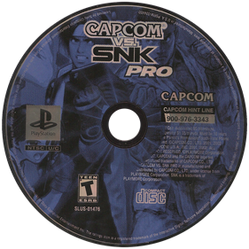 Capcom vs. SNK Pro - Disc Image