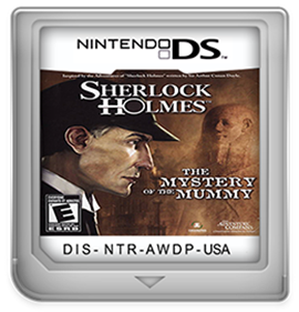 Sherlock Holmes: The Mystery of the Mummy - Fanart - Cart - Front