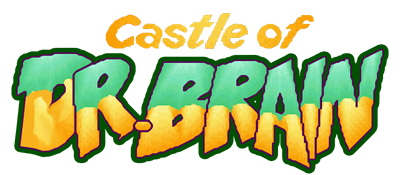 Castle of Dr. Brain - Clear Logo Image