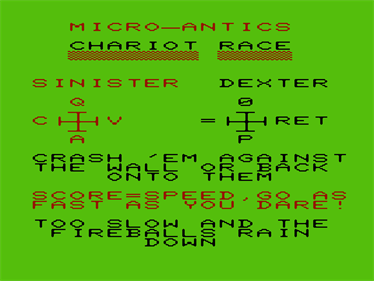 Chariot Race - Screenshot - Game Title Image