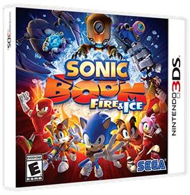 Sonic Boom: Fire & Ice - Box - 3D Image