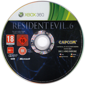 Resident Evil 6 - Disc Image